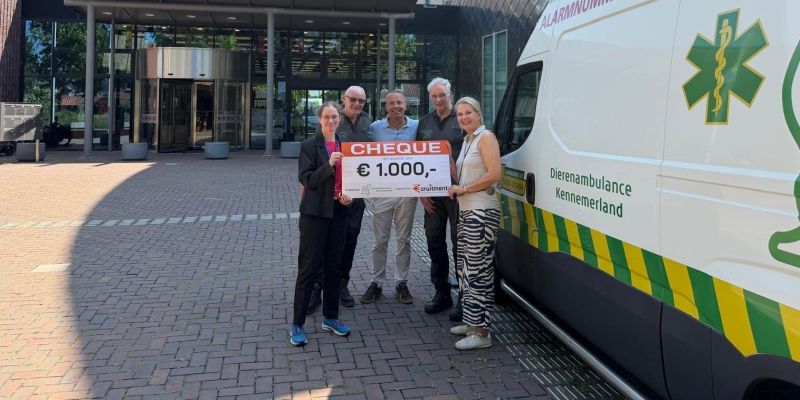 Donatie van 3cruitment!