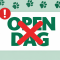 Geen open dag