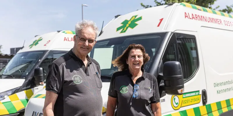 Zomerdrukte bij Dierenambulance
